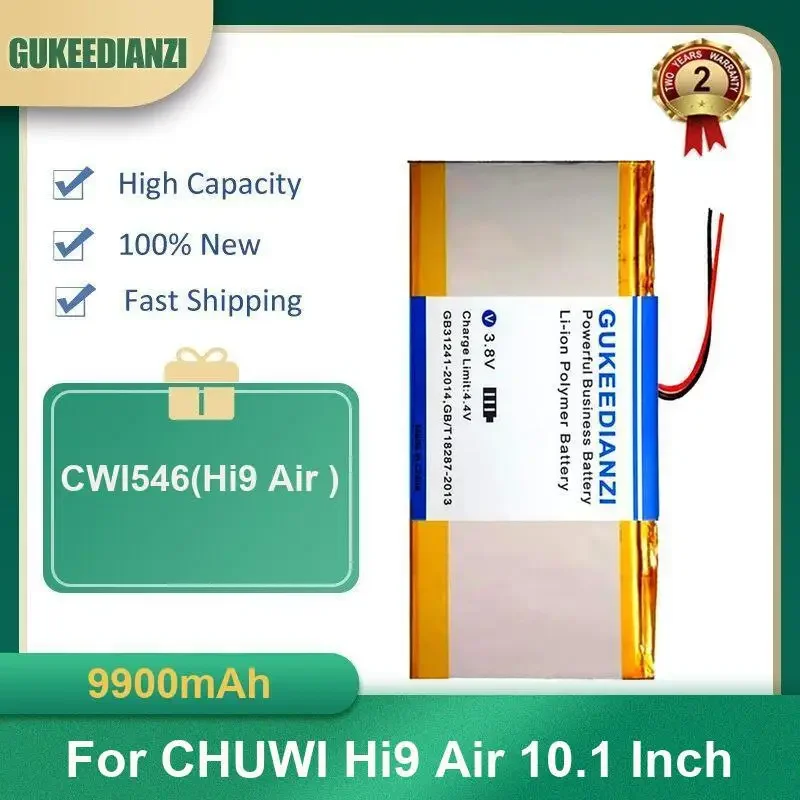 

9900mAh CWI546(Hi9 Air ) Laptop Battery For CHUWI Hi9 Air 10.1 Inch High Capacity