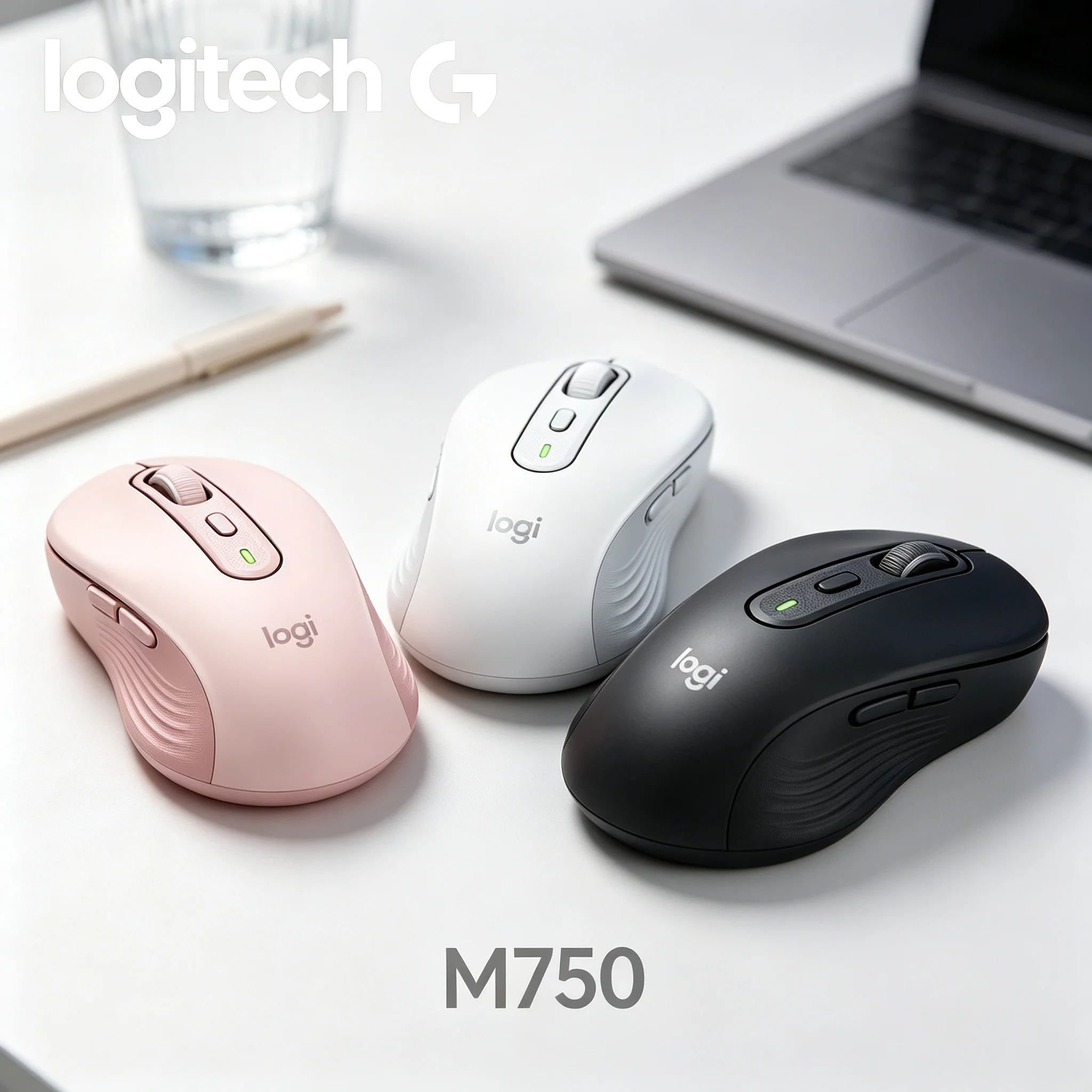 Logitech M750 Practical Hybrid Wireless Gaming Office Mouse Cost‑Effective Choice For CS Gamer And Contract Office Employee