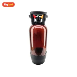 Kegland Oxebar 20L Amber PET Keg 640mmx235mm Pressure Fermenter Tank Beer Brewing Equipment