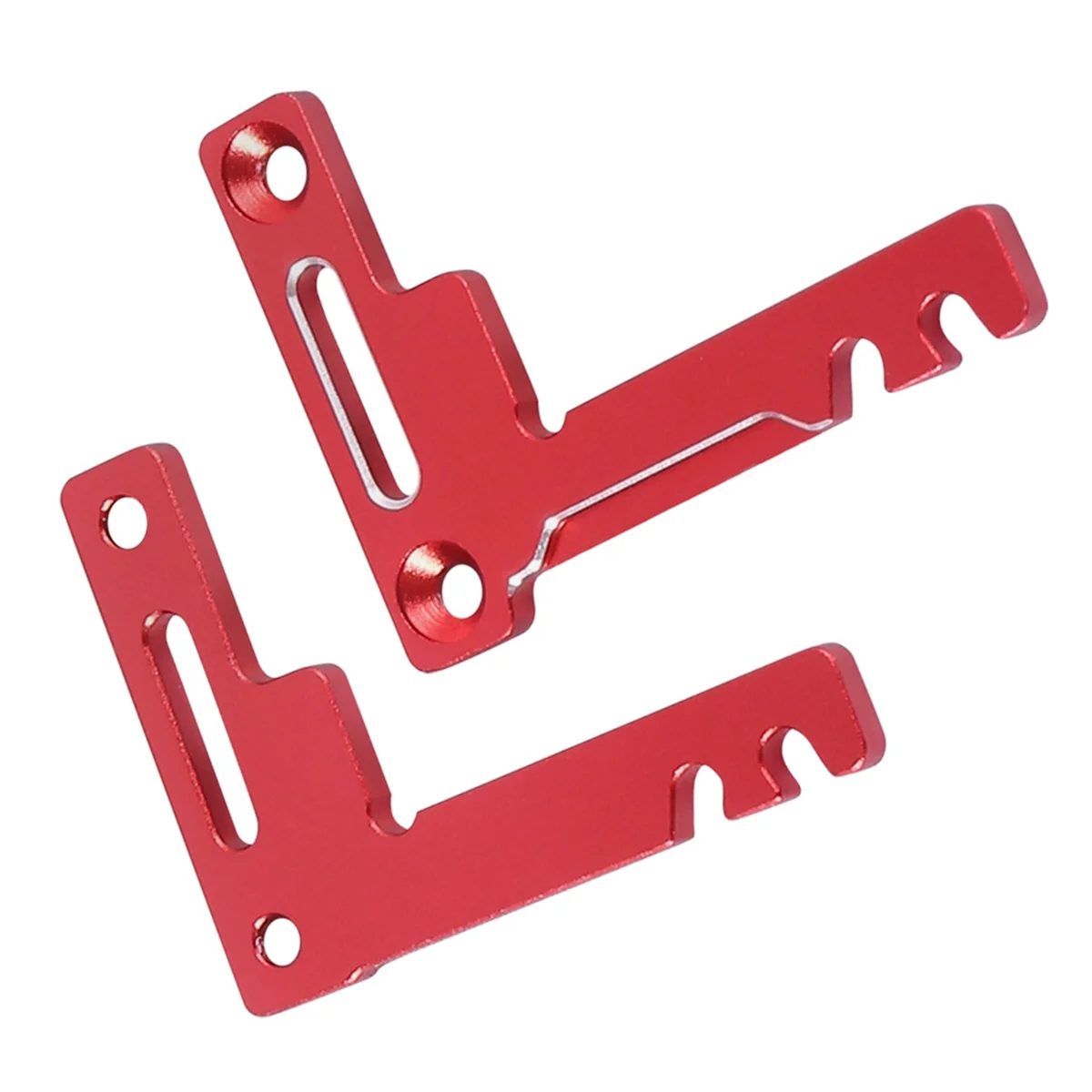 Metal Short Battery Holder Mount Set for TT02 TT02B RC Car Upgrade Parts Red