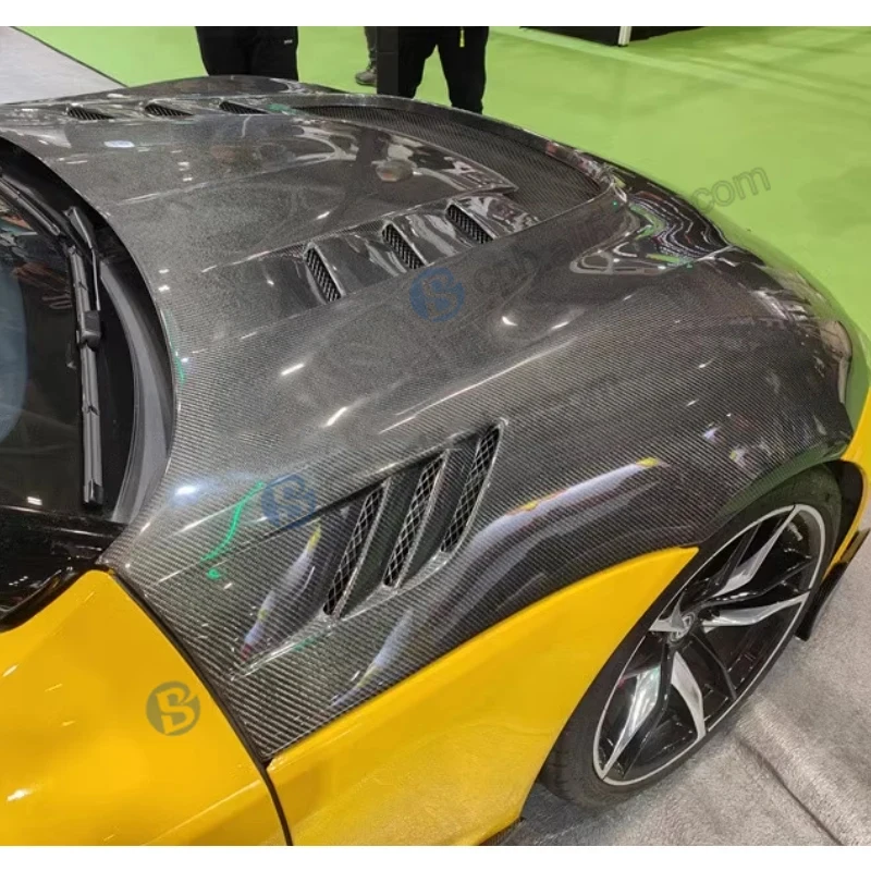 

BestsellerBENSNEES Custom Car Decoration V S GR Style Carbon Fiber Hood For Supra A90 MK5 2021 2022 Engine Bonnet