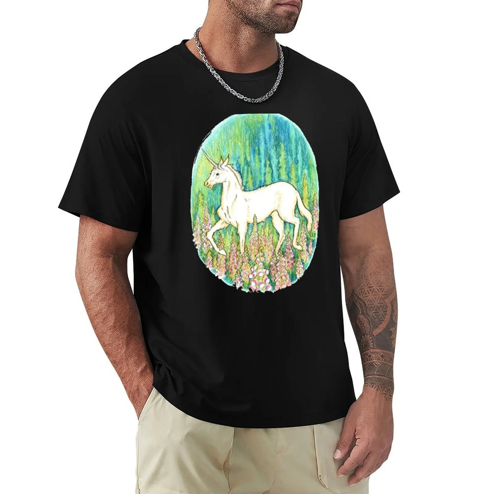 

Unicorn T-Shirt aesthetic clothes sublime customizeds heavyweight t shirts for men