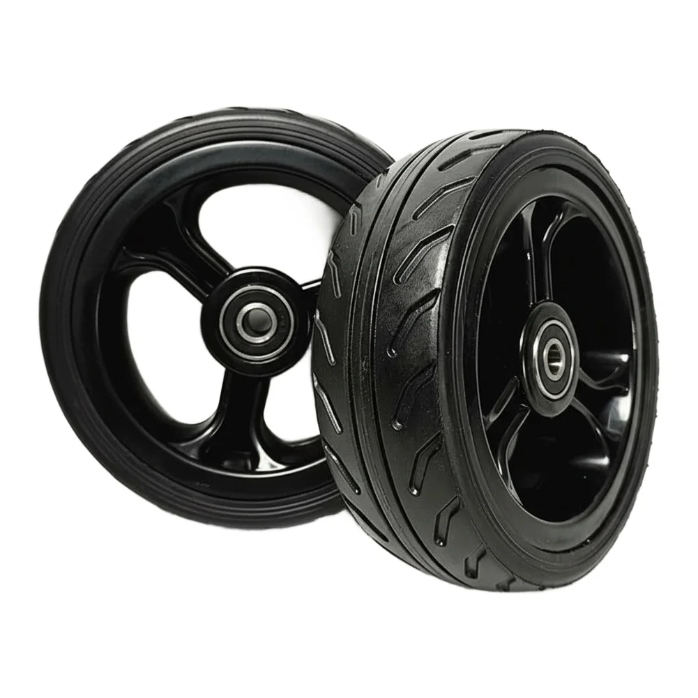

5 Inch 5x1.5 Solid Wheels Rear Wheel Scooter For Electric Scooter Solid Tire Whole Wheel With Wheel Hub Rubber + Aluminum Alloy