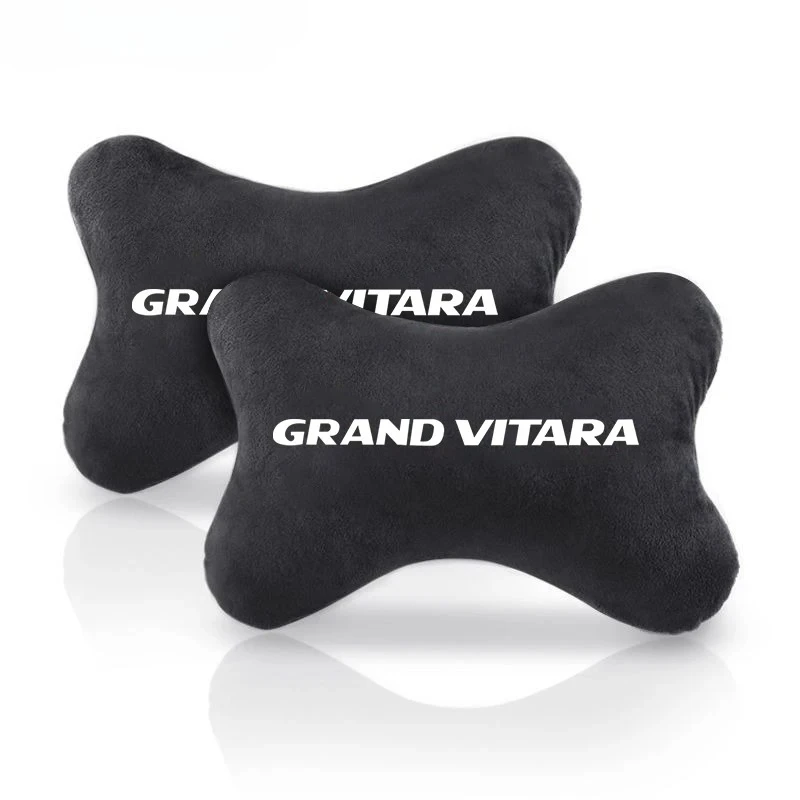 For Suzuki Grand Vitara Swift Ignis Jimny Alto Baleno SX4 Samurai S-Cross Celerio Ertiga Ciaz Car Seat Belt Neck Pillow Cover
