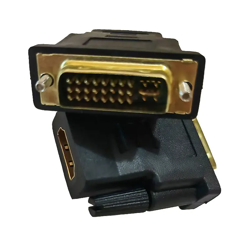 DVI-I Dual-Link 24+1/24+5 Male to HDMI Female Adapter DVI To HD Conversion Converter For PC HDTV Projector
