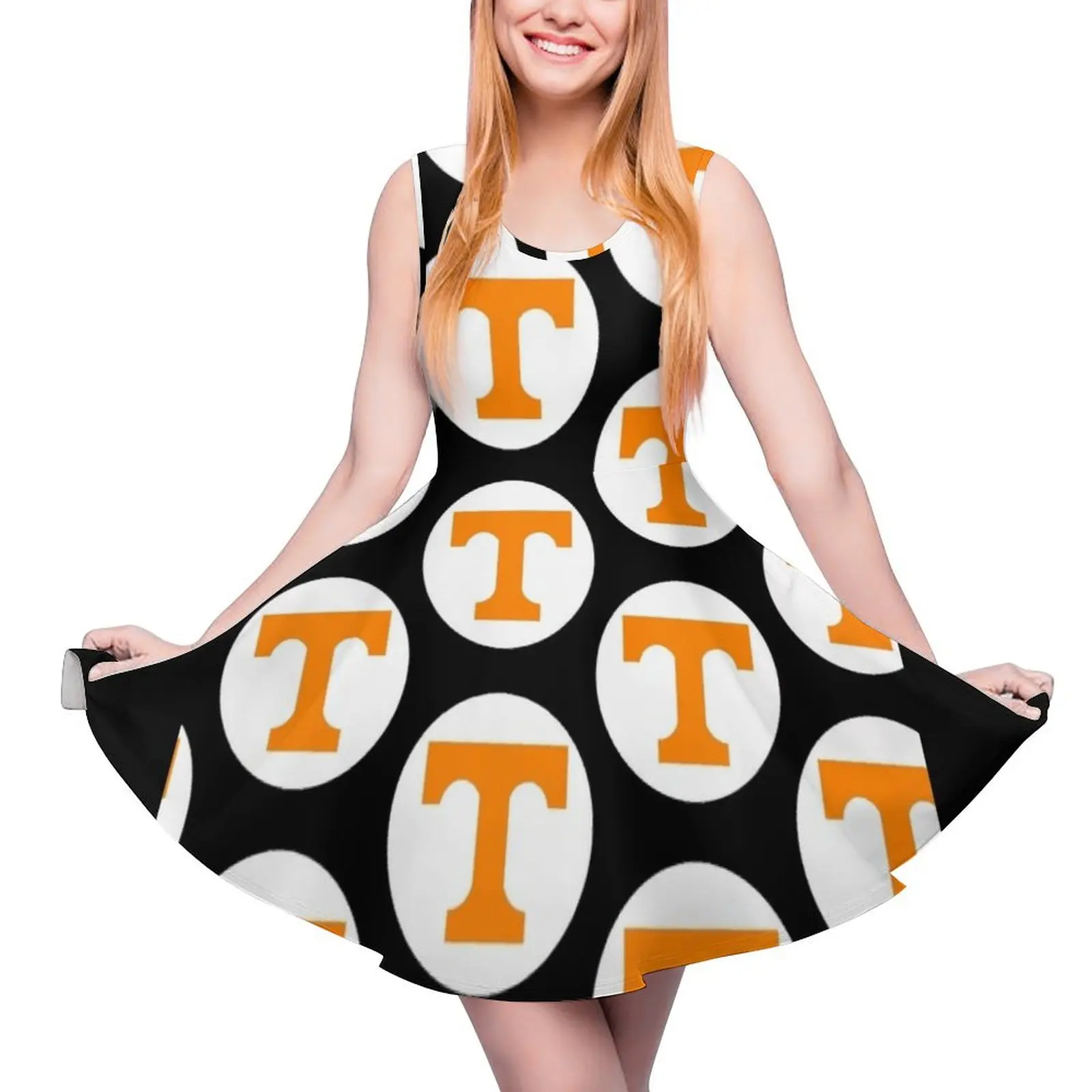 

University Of Tenessee142 Sleeveless Dress Women"s summer long dress clothes for woman