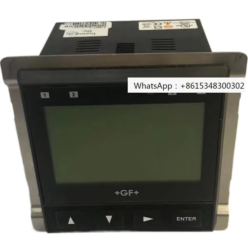 George Fischer Dual Channel 3-9950-1 Flow PH Conductivity ORP Meter GF3-9900-1P Transmitter