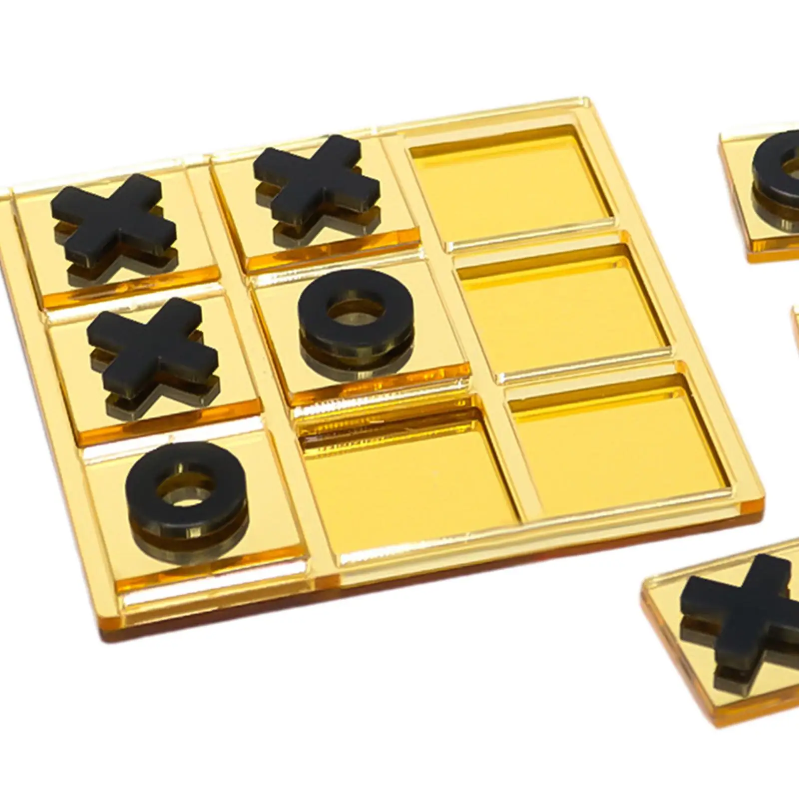 Tic TAC Toe Game Desk Toy Classic for Friends Family Night Living Guest Room