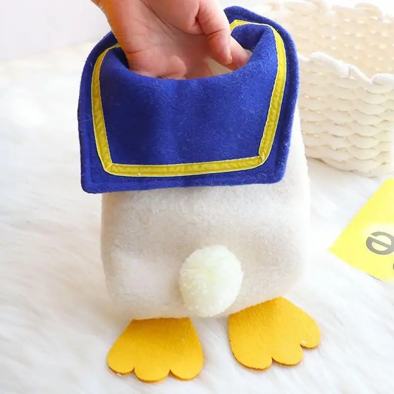 Pets Funny Role Play Costume Cute Autumn Winter Pet Coat Cartoon Hoodie Dog Halloween Duck Cosplay Uniform Halloween Cosplay