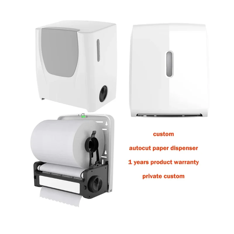 

Smart Touch Free Automatic Sensor Bathroom Wall Mounted Plastic Toilet Towel Dispenser