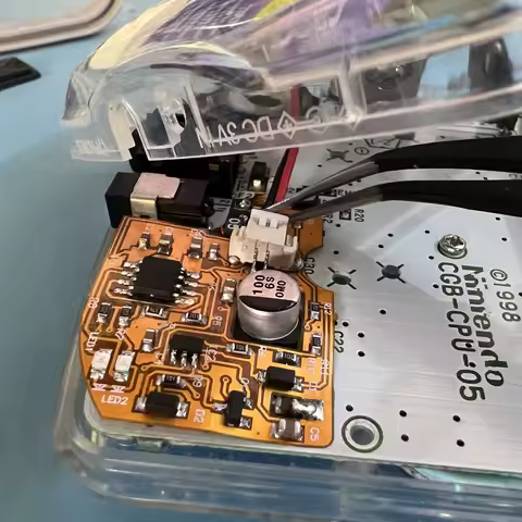 Rechargeable battery for GBC battery charging Mod retrofit For GameBoy Color