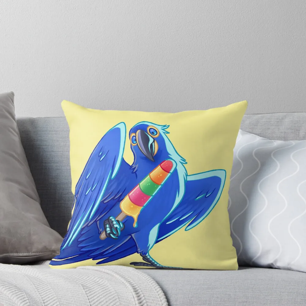 

hyacinth macaw Throw Pillow Marble Cushion Cover Pillow Cases Decorative Pillowcase Cushion Pillow