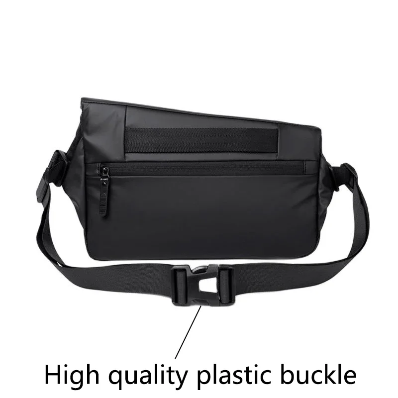 Sac à bandoulière étanche pour hommes, sac de poitrine multifonctionnel pour appareil photo Ipad