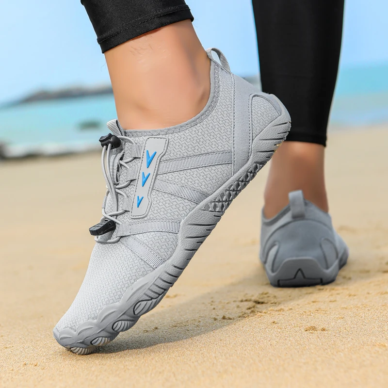 الرجال الشاطئ بيرفوت أحذية ماء الصيف السباحة الخفيفة المحمولة وادر سريعة الجافة في الهواء الطلق المنبع الخوض أحذية رياضية36-46