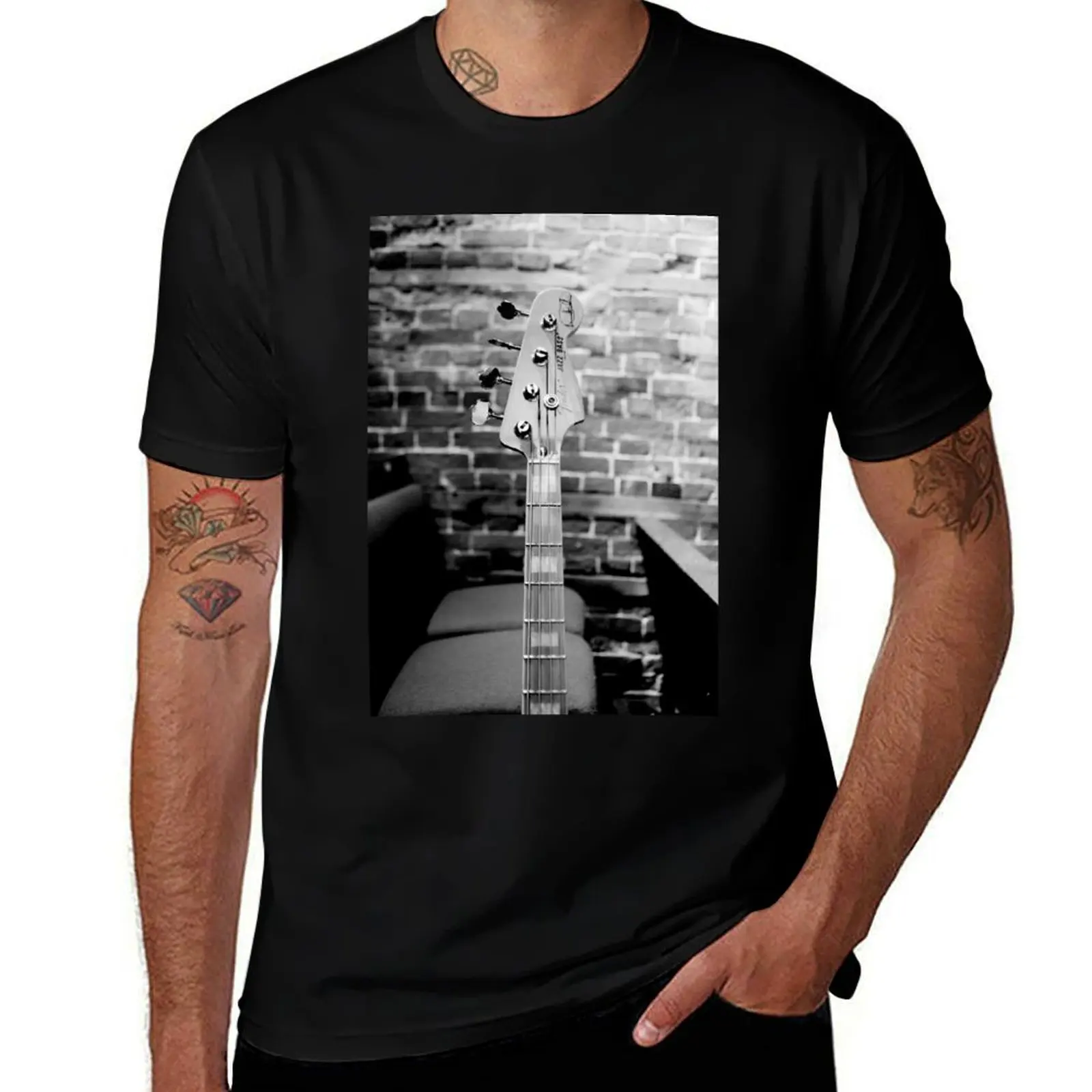 shirt man t for cotton graphic shirt still t t guitar life Bass shirt man man T-Shirt