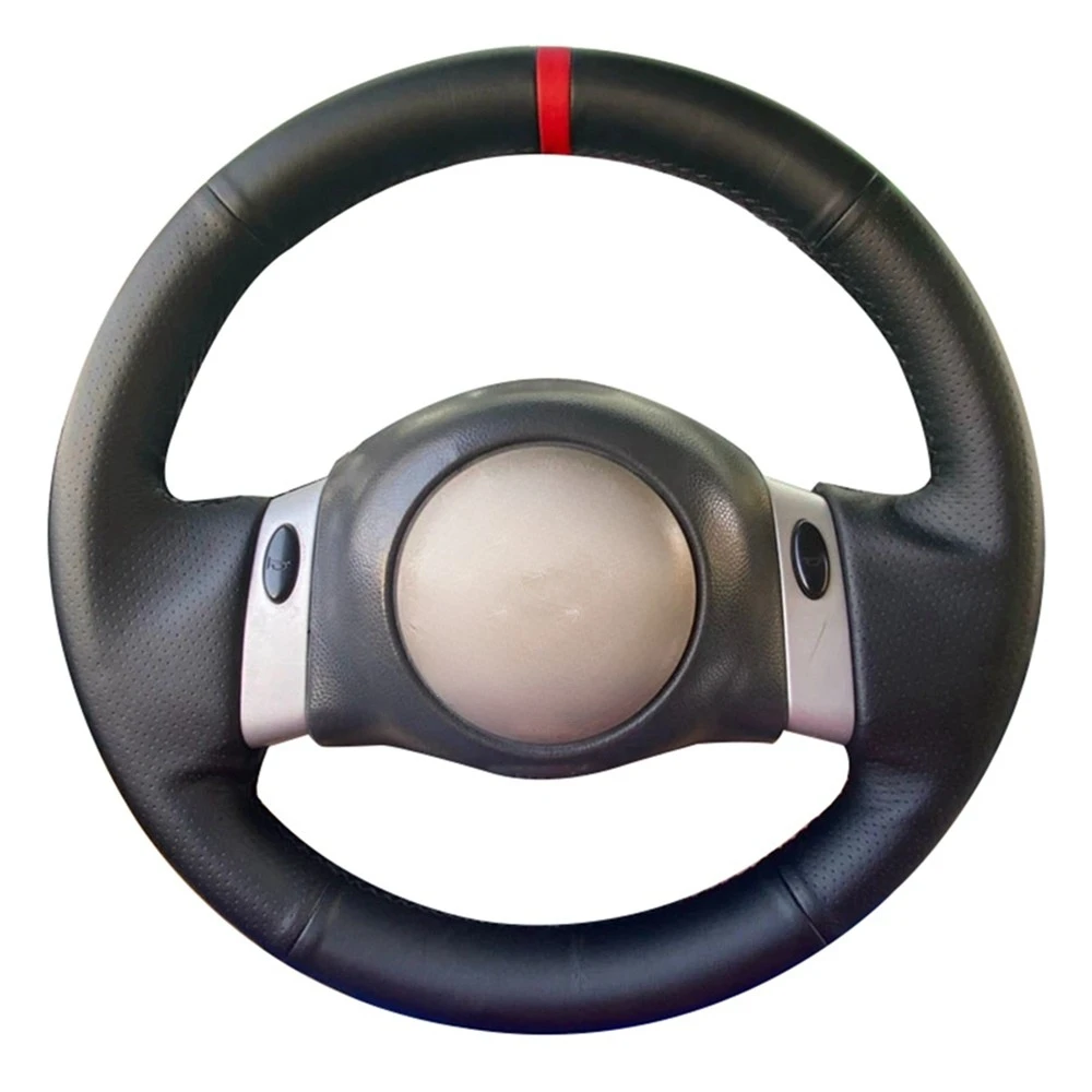 Artificial Leather Braid Car Steering Wheel Cover For Mini R50 R53 R60 Coupe 2001-2006 Convertible 2004-2008 Car Accessories