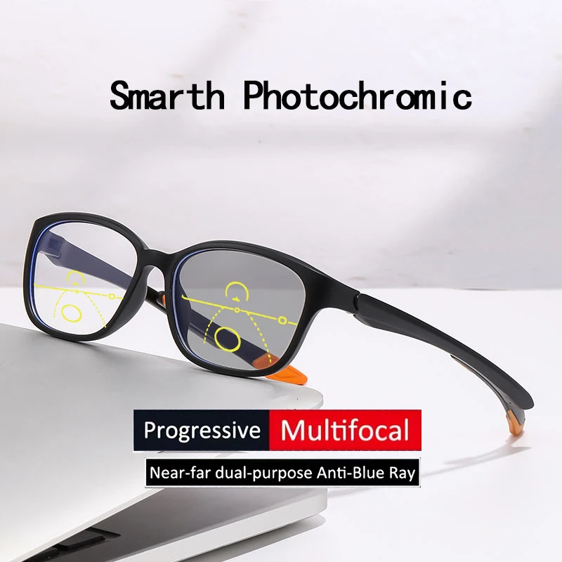 Automatische Zoom-Lesebrille mit intelligenter Anpassung, hochauflösendem Blaulichtfilter und ultraleichtem Design 81299