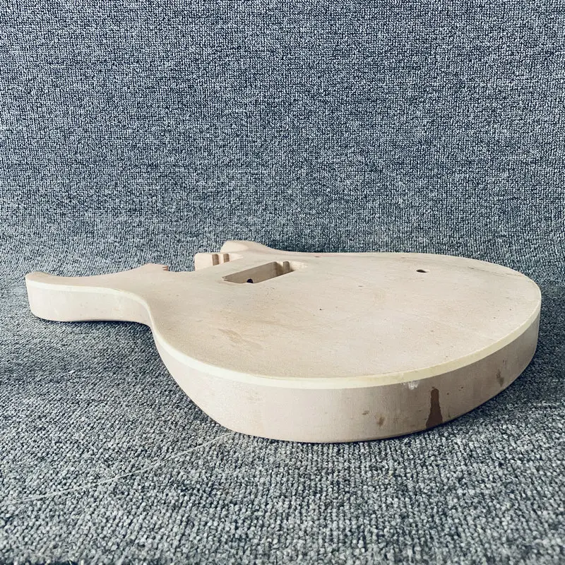 HB682 DIY Replace Guitar Parts Personal Luthier Use Unfinished Electric Guitar Body in Solid Basswood No Paints