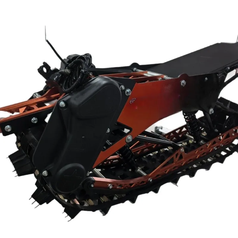 Cross-border snowmobile sled kit, track-type standard sled accessories, track modification