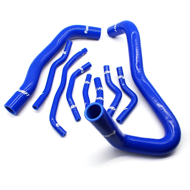 Silicone Coolant Radiator Hose Kit For Honda Civic FD2 FG2 K20A Engine 8th generation 9Pcs Car Accessories 4.5mm Thickness - view 4