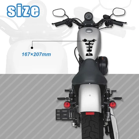10 best sales motocycle sticker - №2