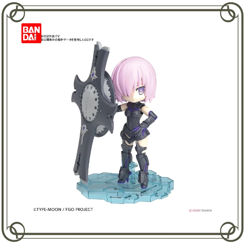 

Original BANDAI Assembly model PETITRITS-01 FGO Qver Shielder Mash Kyrielight Kids toy Chirstmas gift