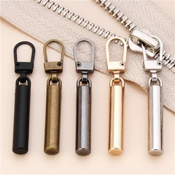 5pcs Zipper Slider Puller Instant Zipper Repair Kit Replacement Broken Buckle Zipper Sliding Teeth Rescue DIY Sewing Zipper Head