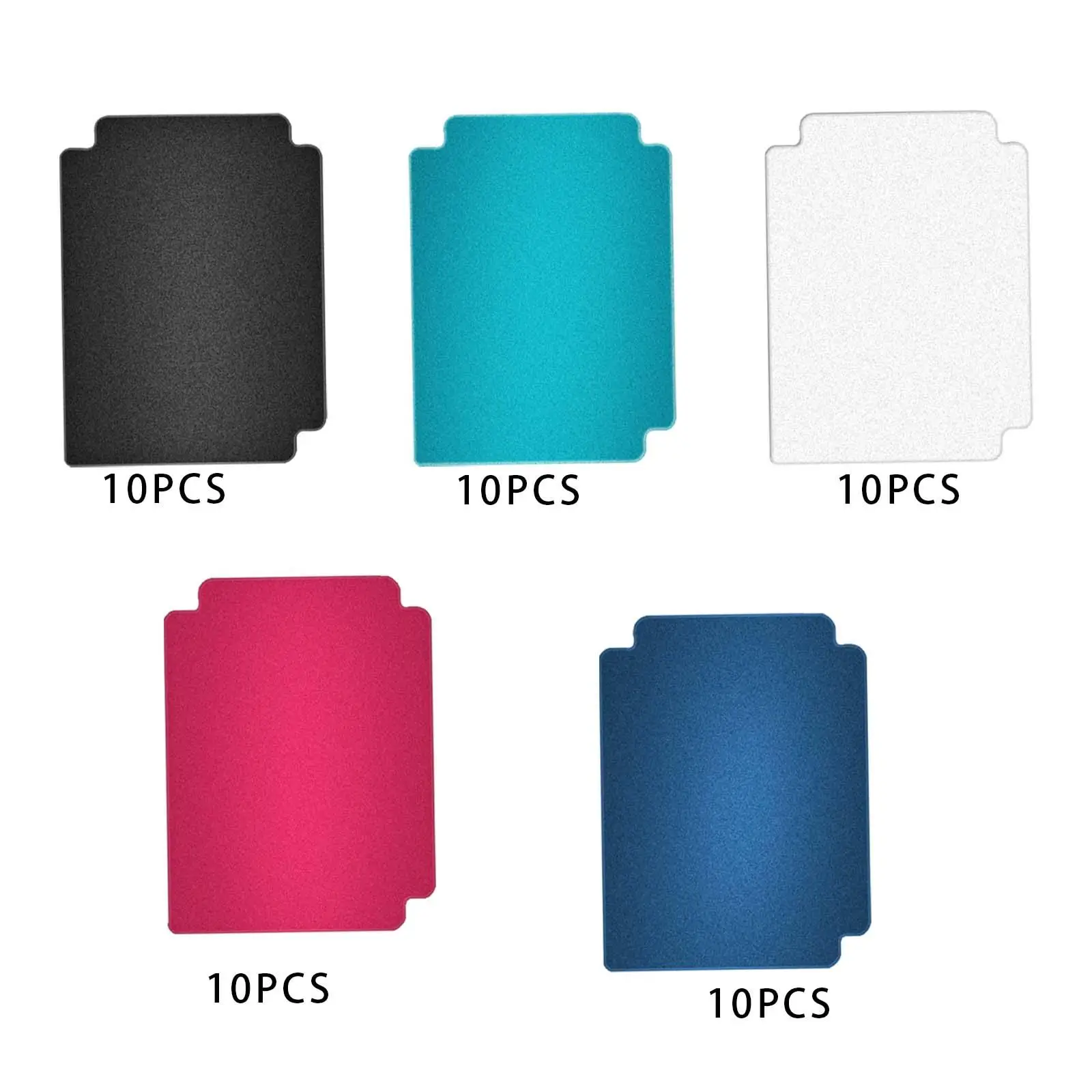4x 10 Count Card Dividers for Trading Cards - Standard Size for Organization