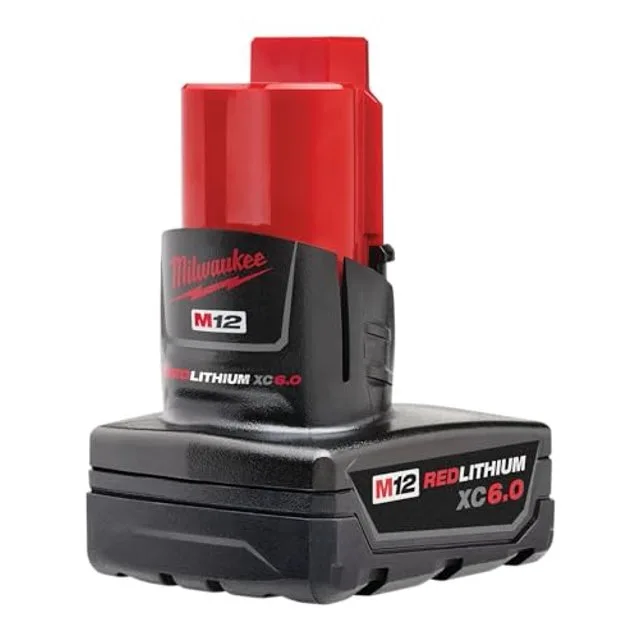 Imagem -03 - Bateria Milwaukee M12 Redlithium xc 6.0 Bateria M12 12v Bateria para Ferramentas sem Fio