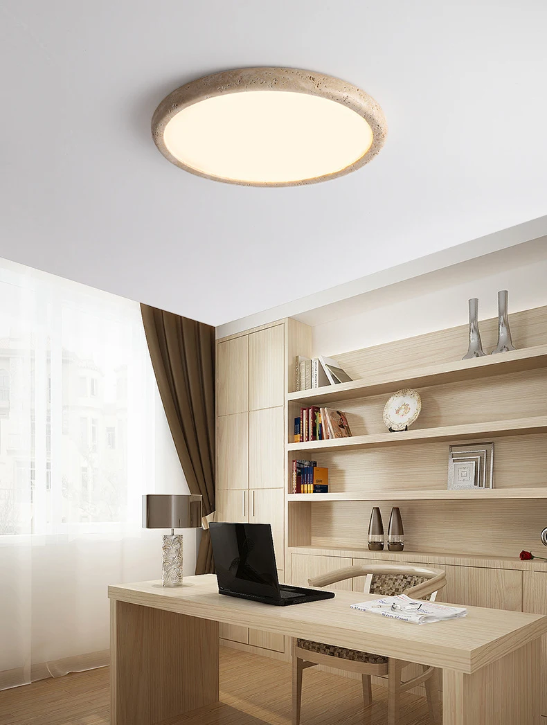 Natural Stone LED Ceiling Light 4000K