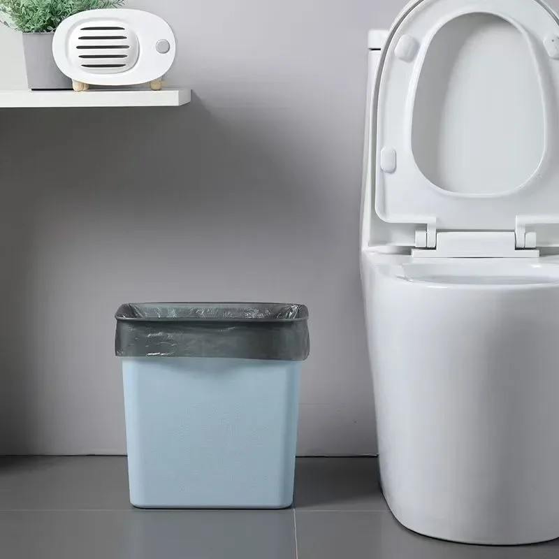 

500Pcs Black Disposable Garbage Bags, Roll Up Plastic Trash Bags for Household Kitchen/Bathroom/Travel Use