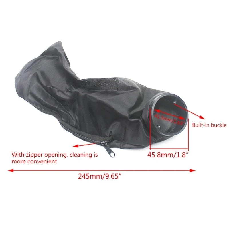 

Аксессуары для электрических воздуходувок, длинная насадка с кольцом и мешком для пыли. Качественные детали-