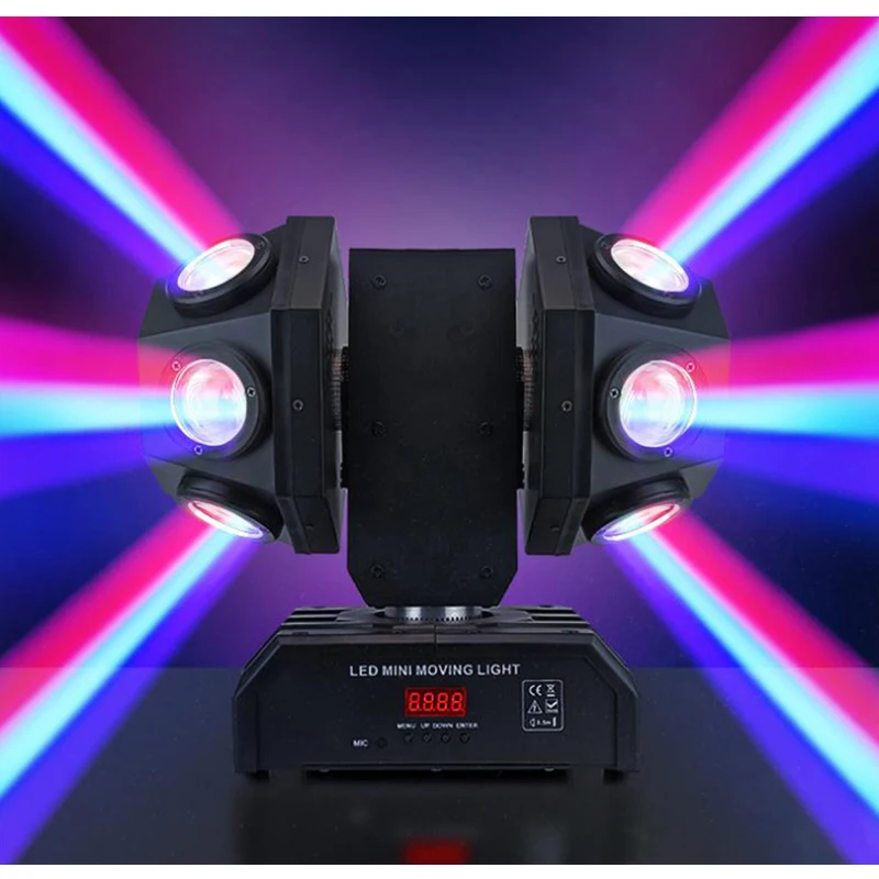 

2024 Factory Sales 12*10w RGBW Double Head Moving Head Laser Light Private Ktv Flash Stage Rotating Laser Beam Effect Disco DJ