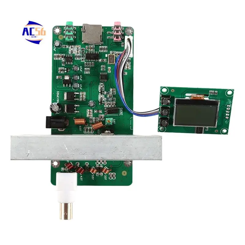 

AC56-LED комплект модуля дисплея стерео цифровой частота PLL 15WFM передатчик радио многофункциональный светодиодный модуль