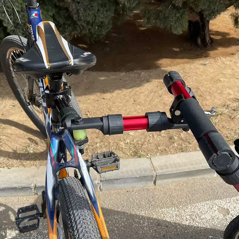 bike-trailer-connector-linkage-rod-electric-bicycle-hitch-connector-camping-cart-grocery-wagon-connection-accessories