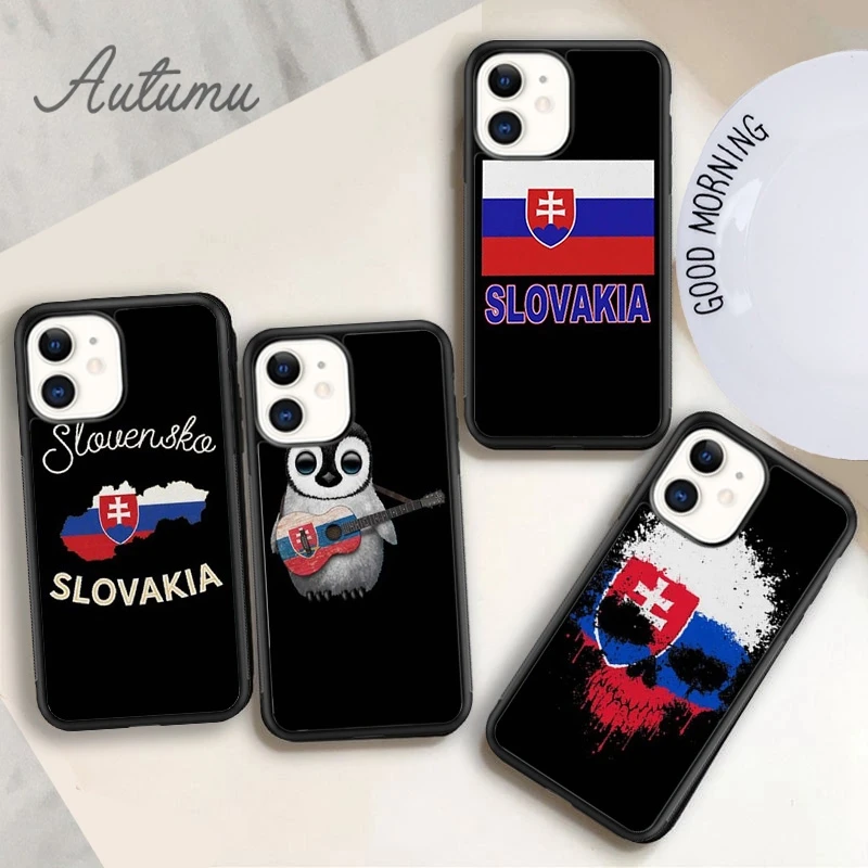 SK Slovak Slovakia Flag Phone Case for iPhone 15 16 SE2020 11 12 13 14 Pro Max mini 7 8 Plus coque Fundas Shell