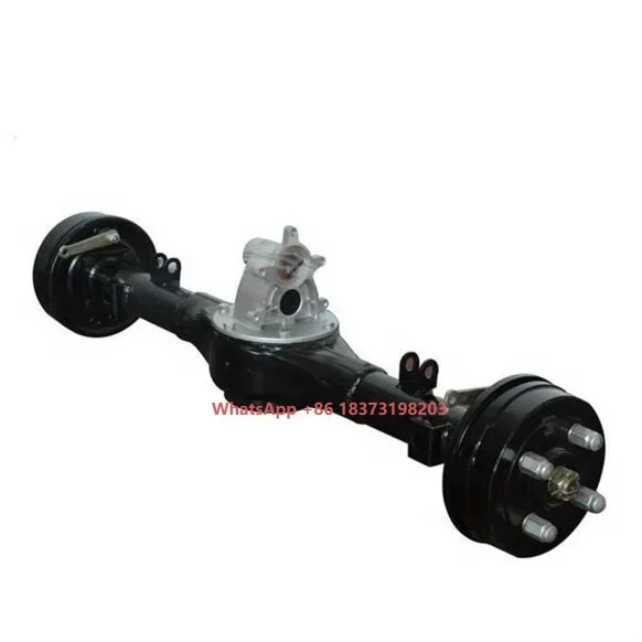 

220 Drum Brake China Factory Driving Rear Axle with Differential Rear Axle Electric Motor Rear Axle