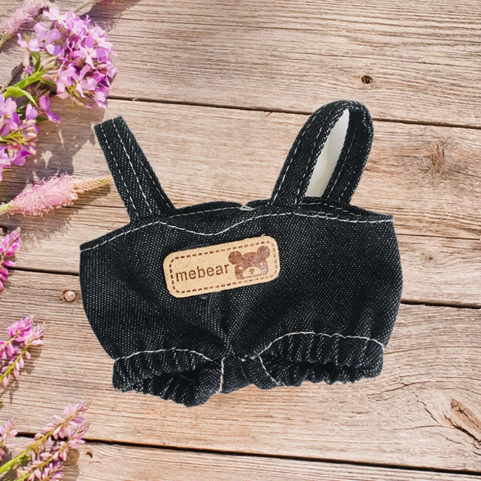 Completo per bambola di peluche da 15 cm con tuta e accessori per giochi creativi