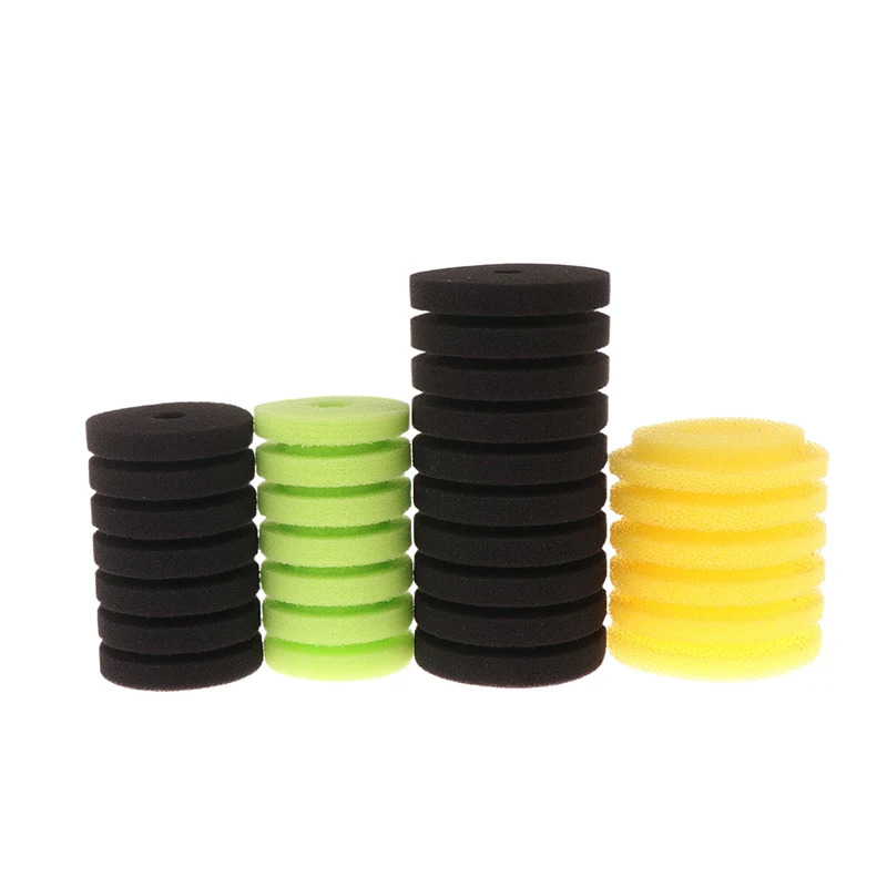 (.) Fine Foam Aquarium Filter Sponge For Aquarium Fish Tank Air Pump Skimmer Biochemical Sponge Filter Aquarium Bio Filter