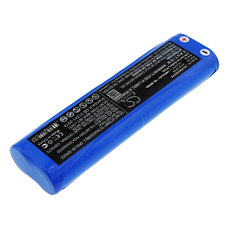 Robot Vacuum Cleaner Battery 14.4V/3400mAh 4ICR19/65 for Philips FC8820,FC8810,FC8830,FC8832