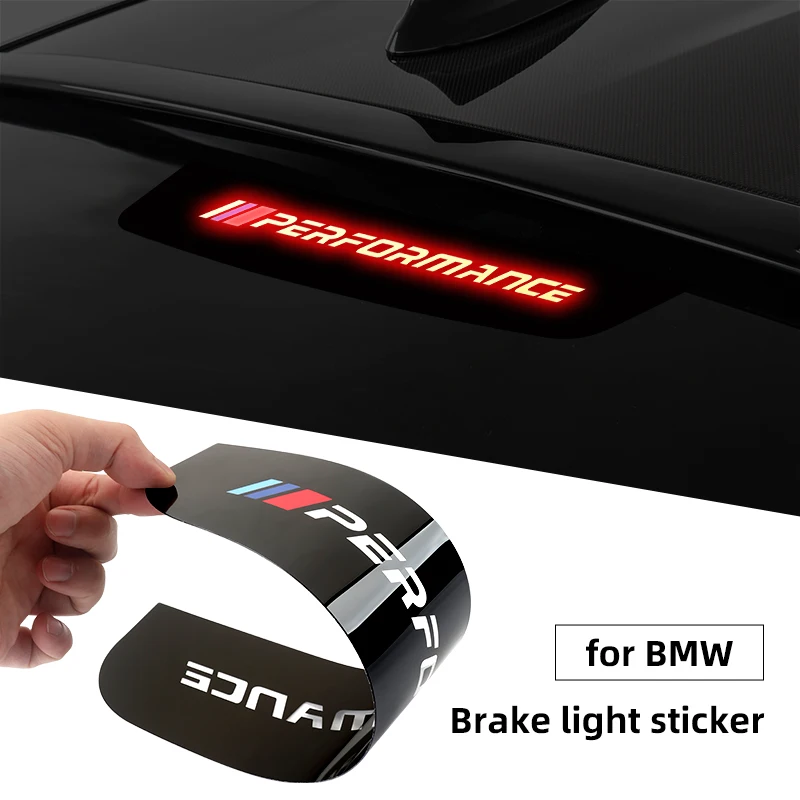 Car Brake Light Reflective Strips Modification Accessories For BMW E46 E63 E90 E92 F30 F34 F35 F32 F90 F10 F80 G11 G20 G30 G32