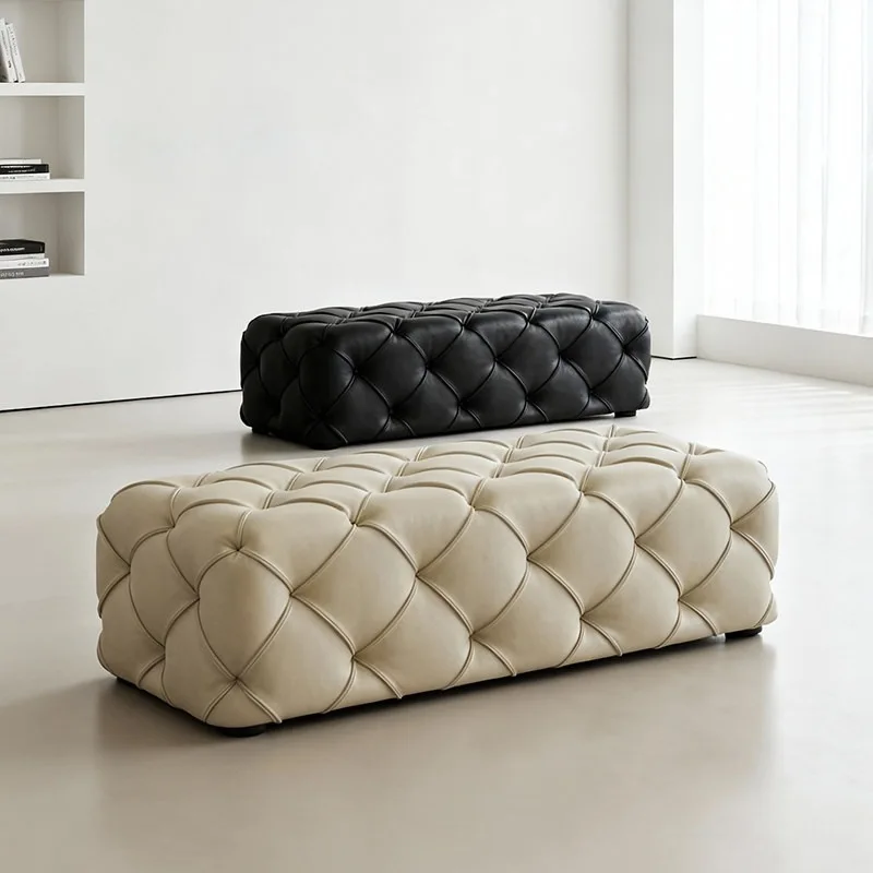 Minimalist pull-up sofa size apartment French retro living room home hotel club sofa