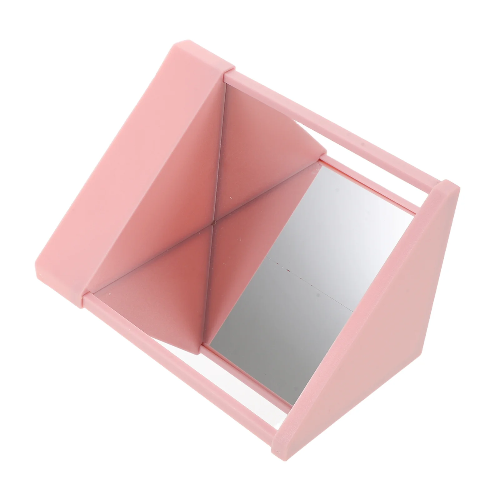 Non Reversing Mirror Precision Glass Pink Vanity Beauty Makeup Mirror for Professional Salon Use Travel Friendly High