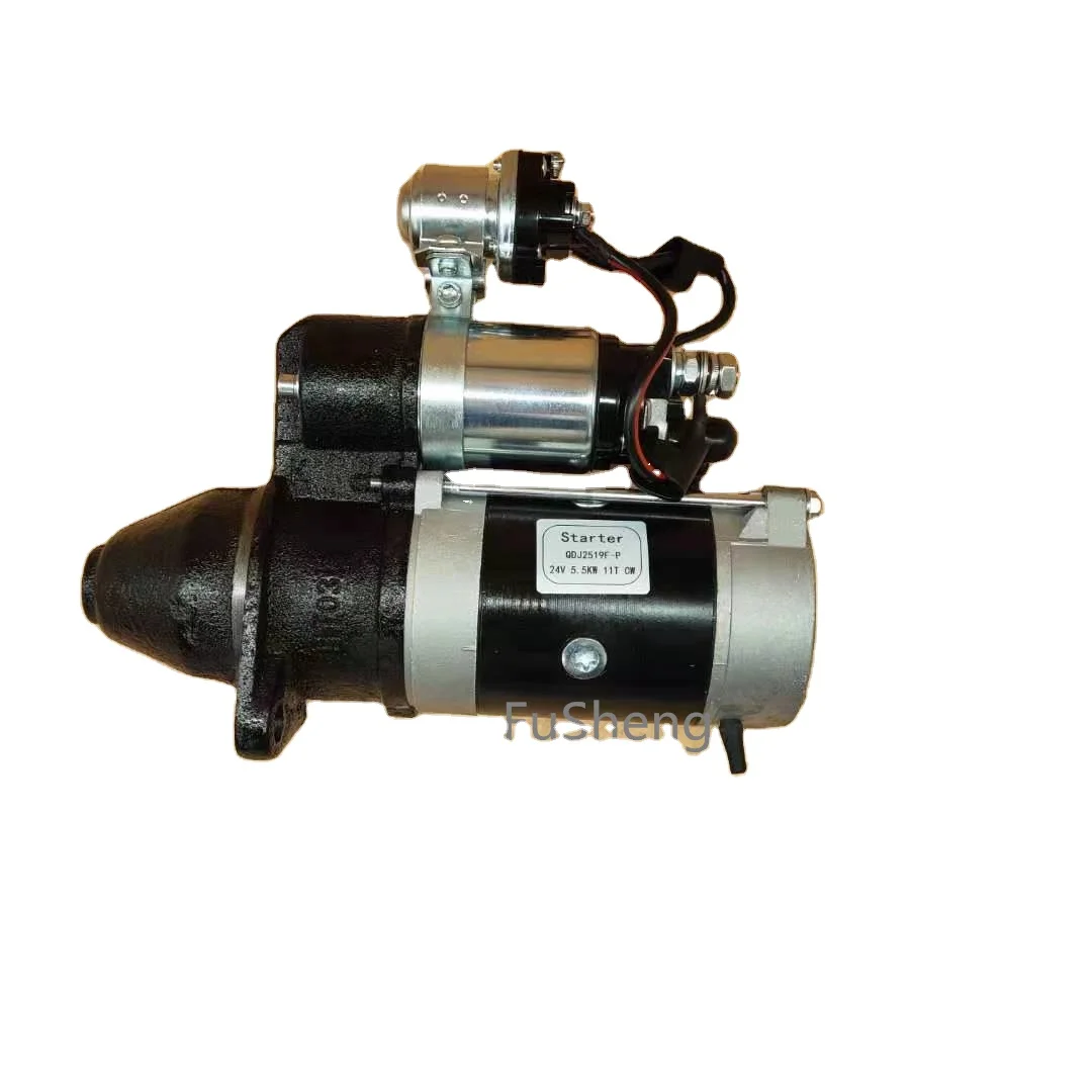 QDJ2519F-P Starter Motor OE 2409003010013 for Quanchai QC490 Diesel Engine Spare Parts