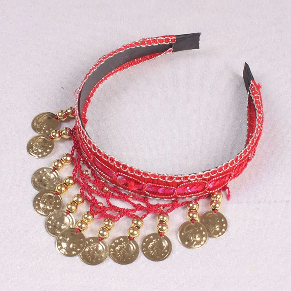 Belly Dance Costumes Hair Hoop Stage Performance Accessories Hair Accessories Headwear Headpiece Head Hoop Crown