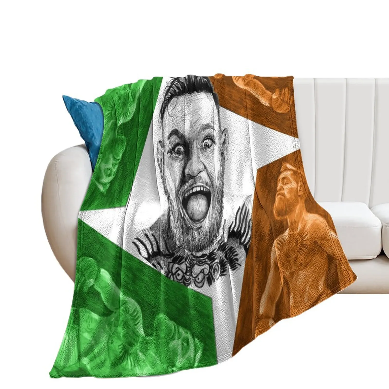 The Notorious Conor McGregor Throw Blanket Bed Fashionable Giant Sofa Decorative Throw Blankets