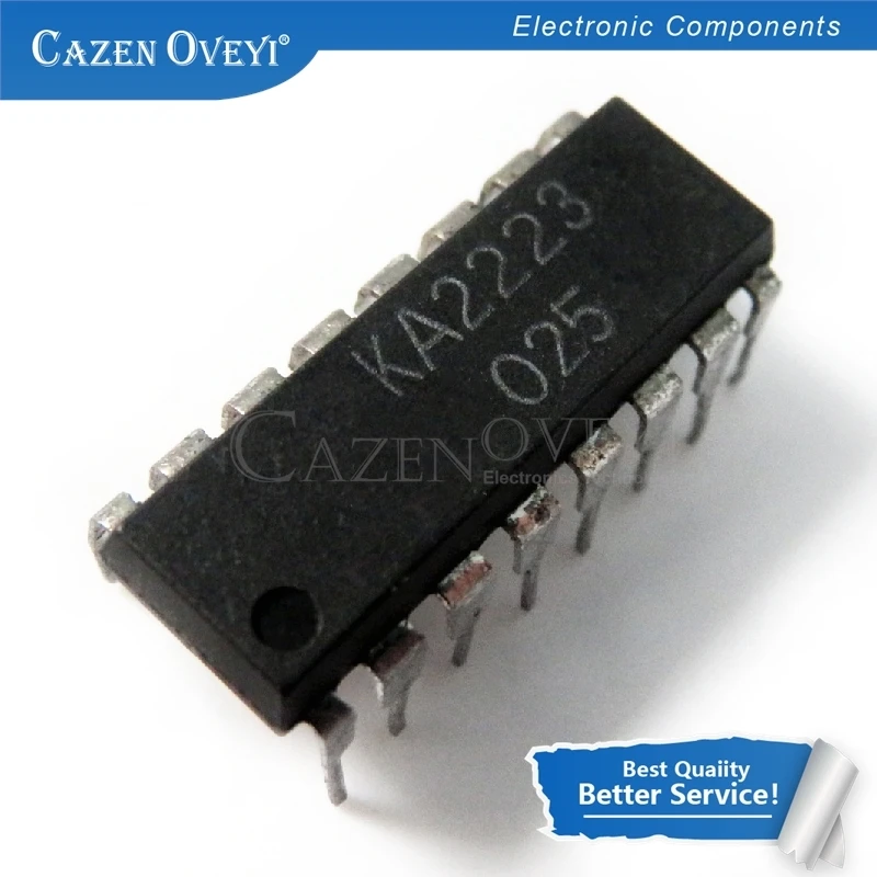 5pcs/lot KA2223 KA 2223 DIP-14  In Stock