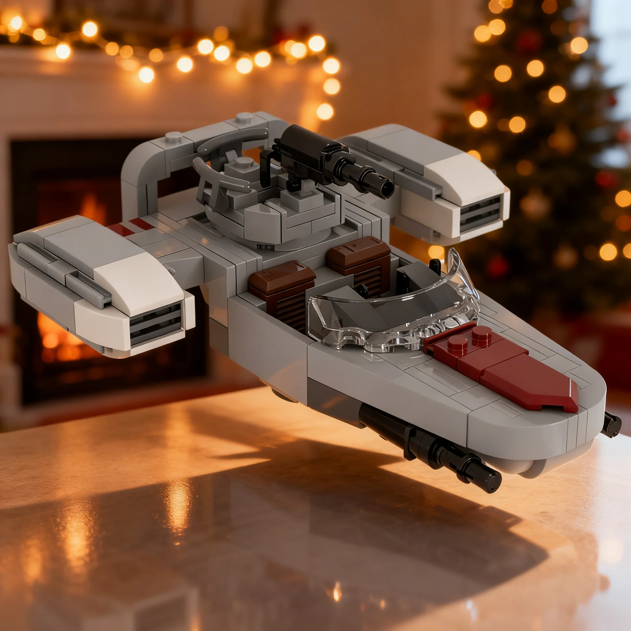 262pcs MOC Rebel Seraph Speeder Star Battle Model Building Blocks Construction Idea Brick Creative Education Birthday Display