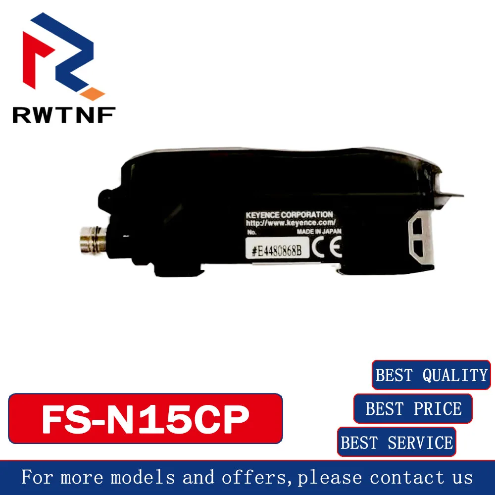 العلامة التجارية الجديدة حقيقية FS-N15CP KEYENCE الألياف مكبر للصوت الاستشعار 100% الأصلي ، مخزون المستودعات