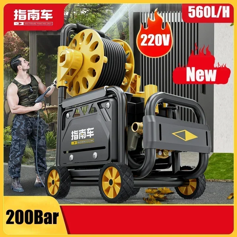 200Bar High Pressure Washer Car Washing Machine Car Wash Water Gun Pump Foam Generator Tornado Cleaner Car Accessories